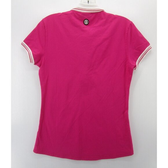 Bogner Polo Shirt Medium Golf Tennis Preppy Pullover Braided Logo * - Picture 8 of 13